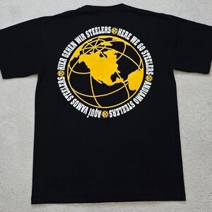 NWOT Pittsburgh Steelers Mens Sz M T Shirt Black It's a Steelers World
